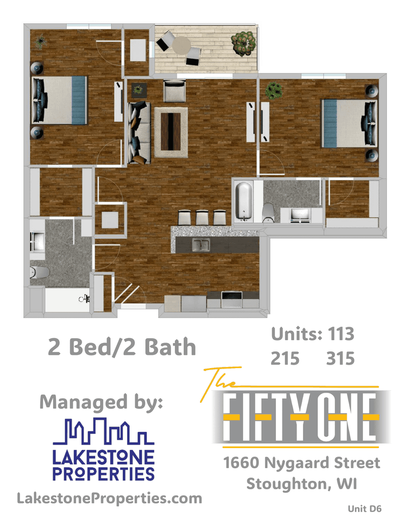 Stoughton Apartment: 1660 Nygaard Street