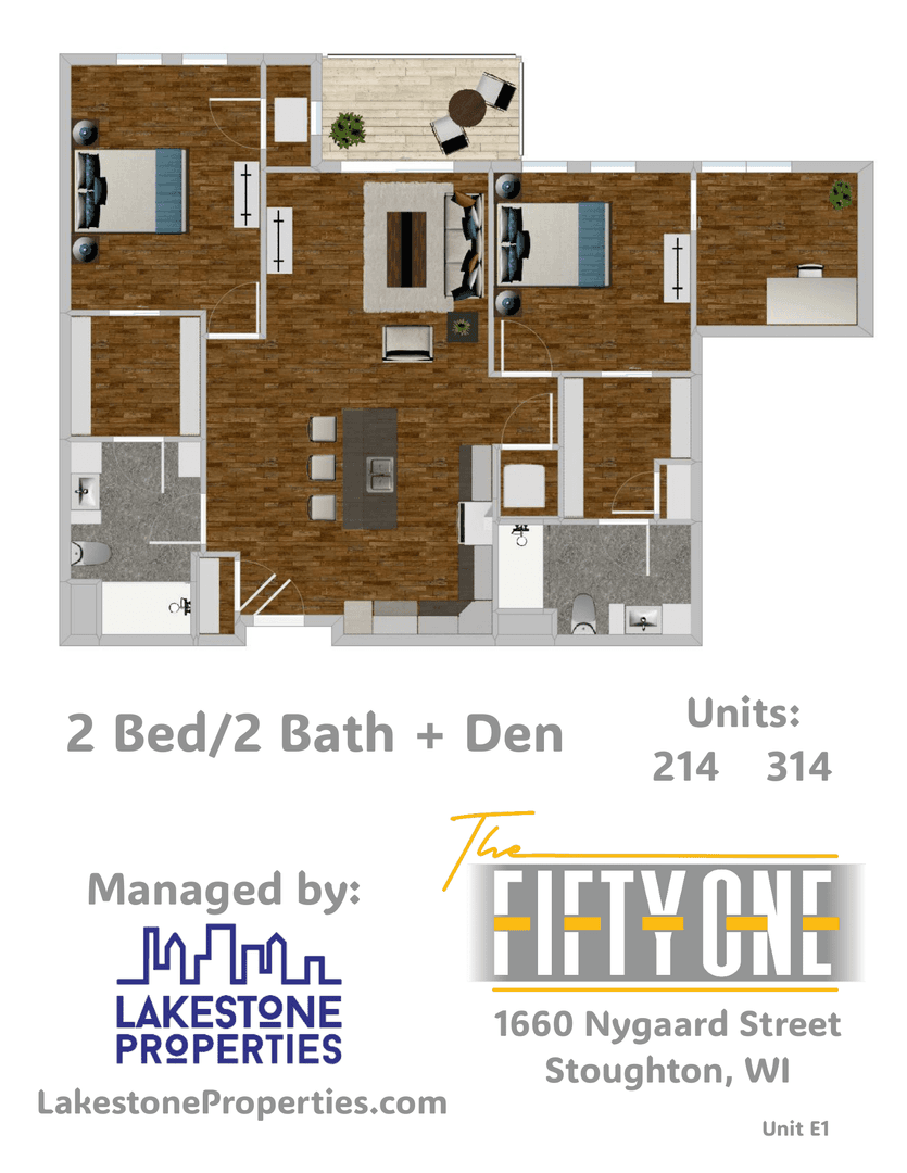 Stoughton Apartment: 1660 Nygaard Street
