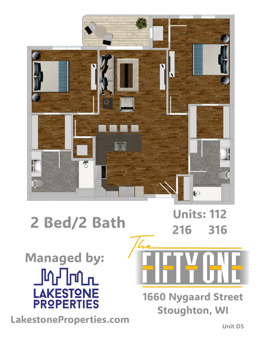 Stoughton Apartment: 1660 Nygaard Street
