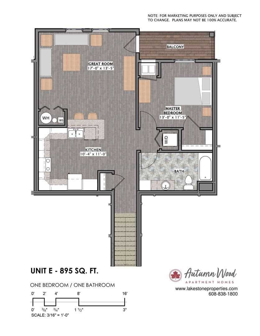 Deerfield Apartment: 610 Autumn Wood Parkway