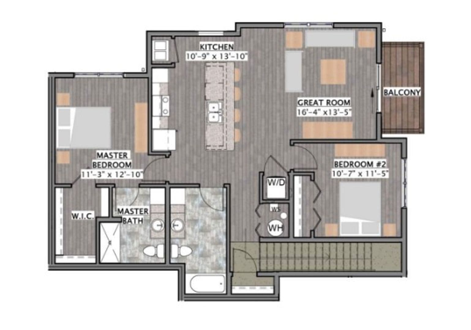 Deerfield Apartment: 604 Autumn Wood Parkway