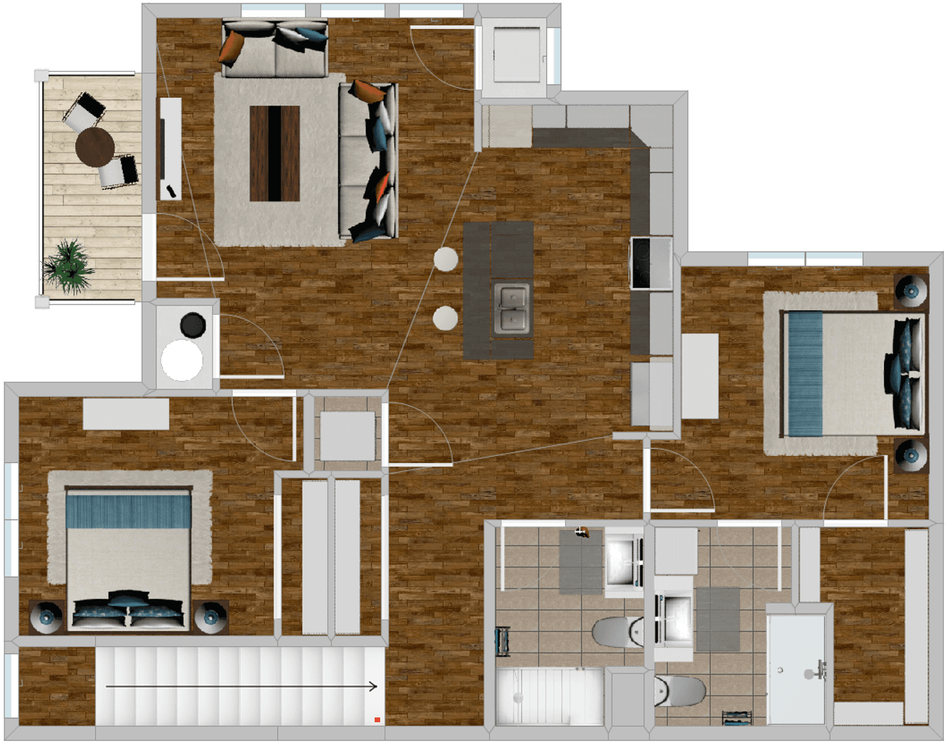 Oregon Apartment: 100 Peterson Trail