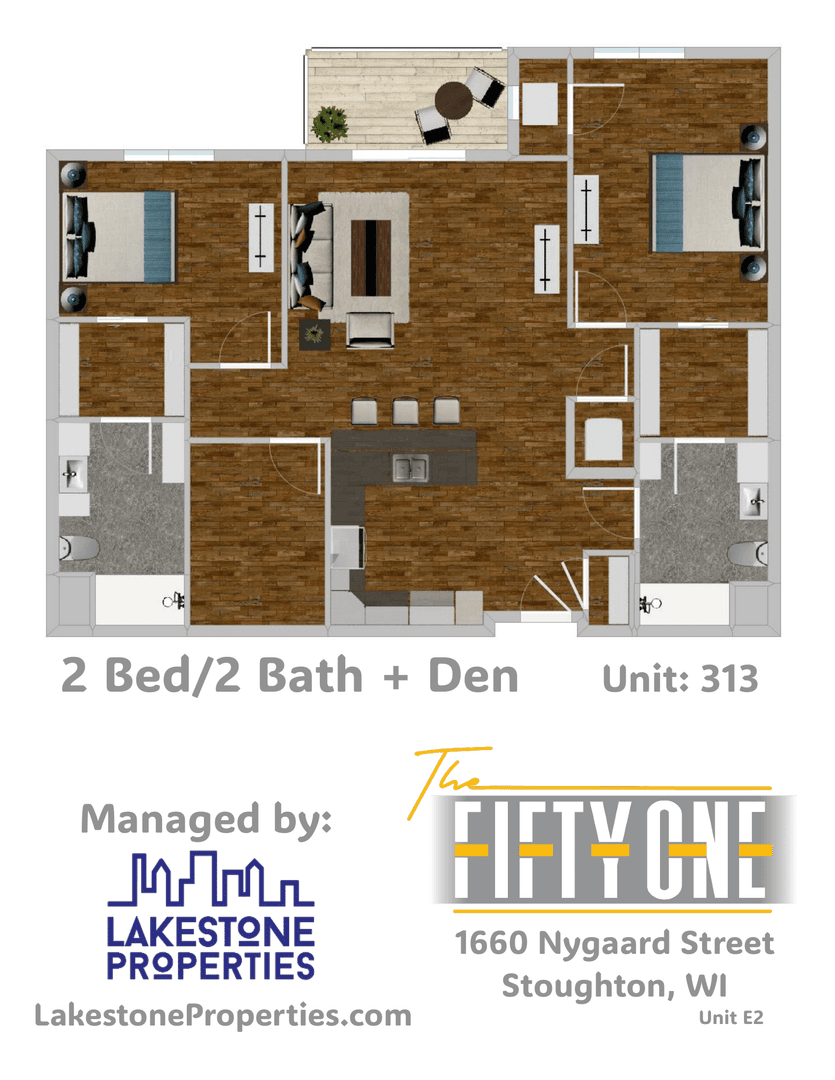Stoughton Apartment: 1660 Nygaard Street