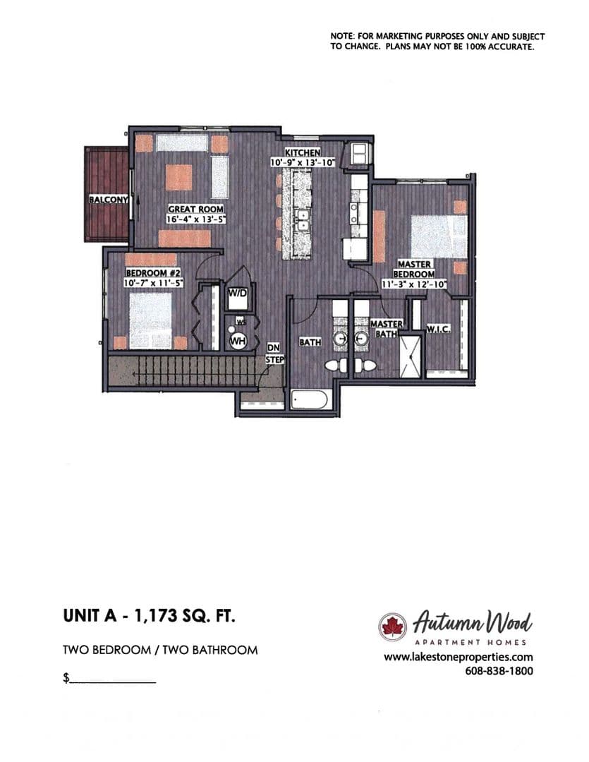 Deerfield Apartment: 618 Autumn Wood Parkway