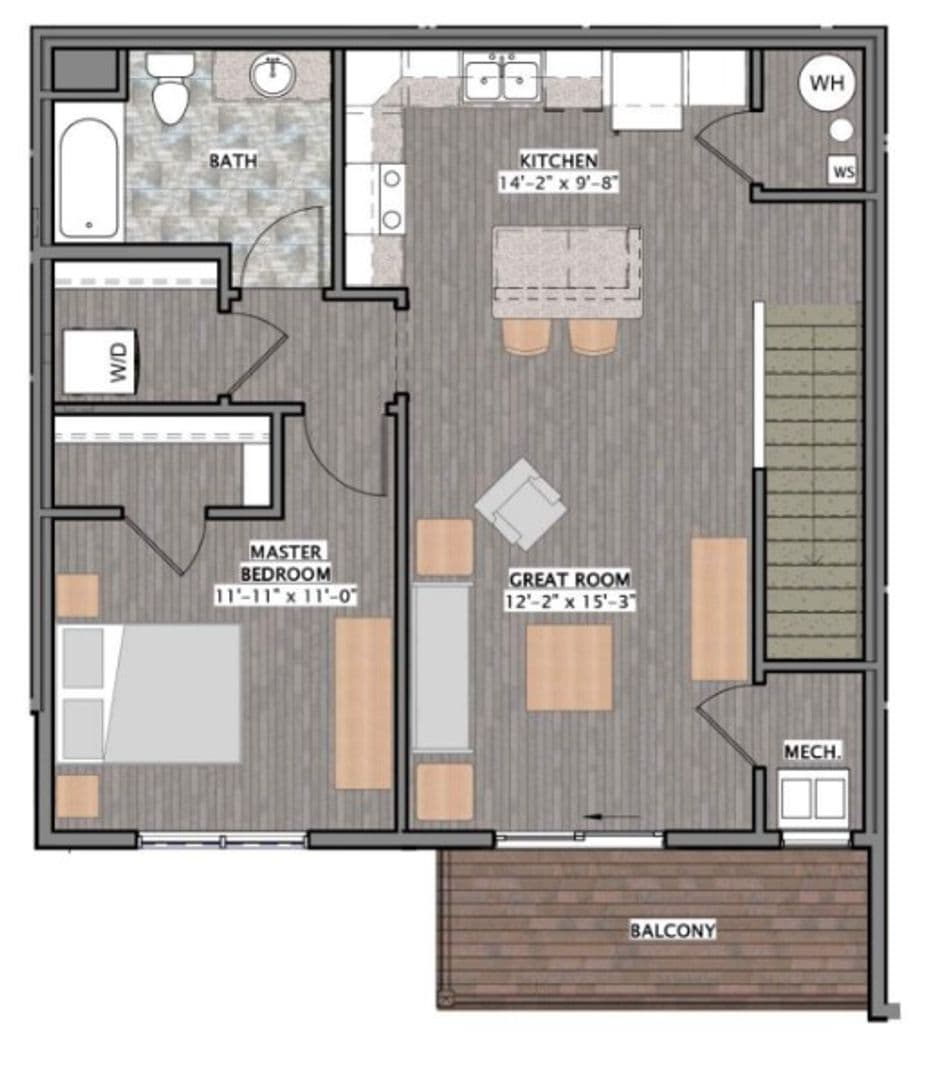 Deerfield Apartment: 605 Plaza Street