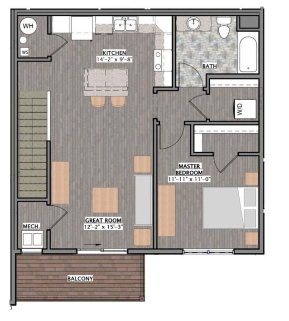 Deerfield Apartment: 605 Plaza Street