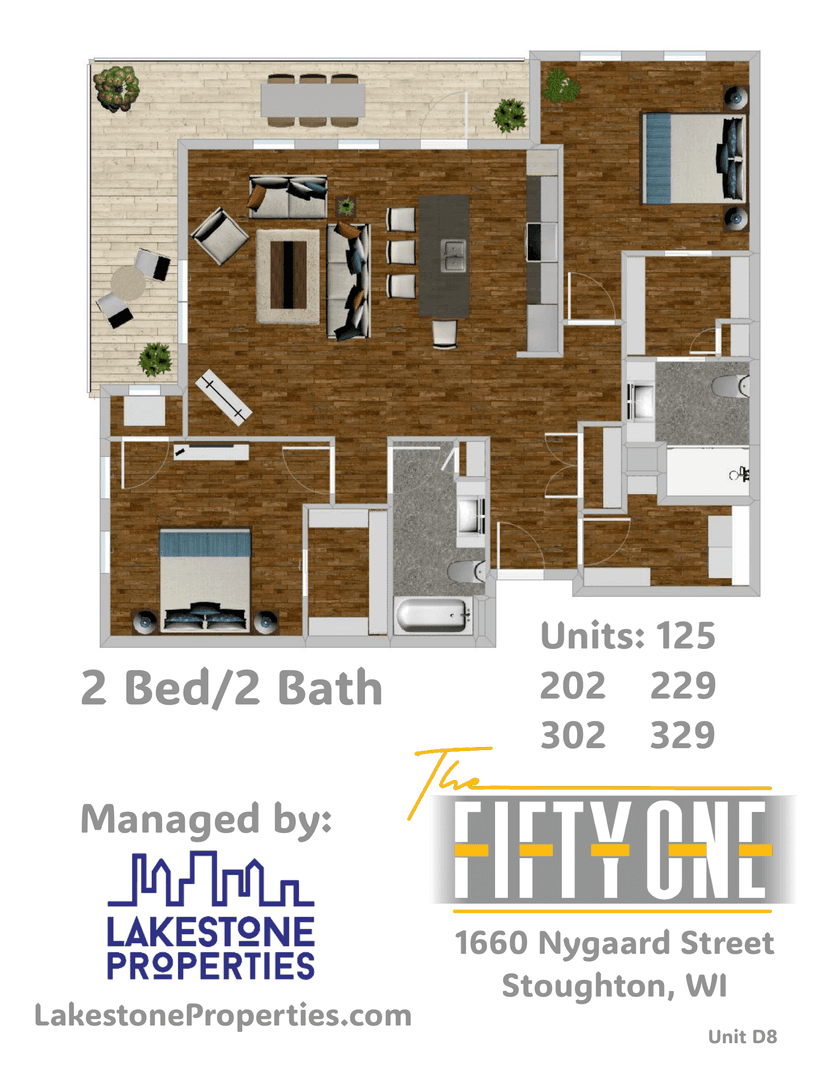 Stoughton Apartment: 1660 Nygaard Street