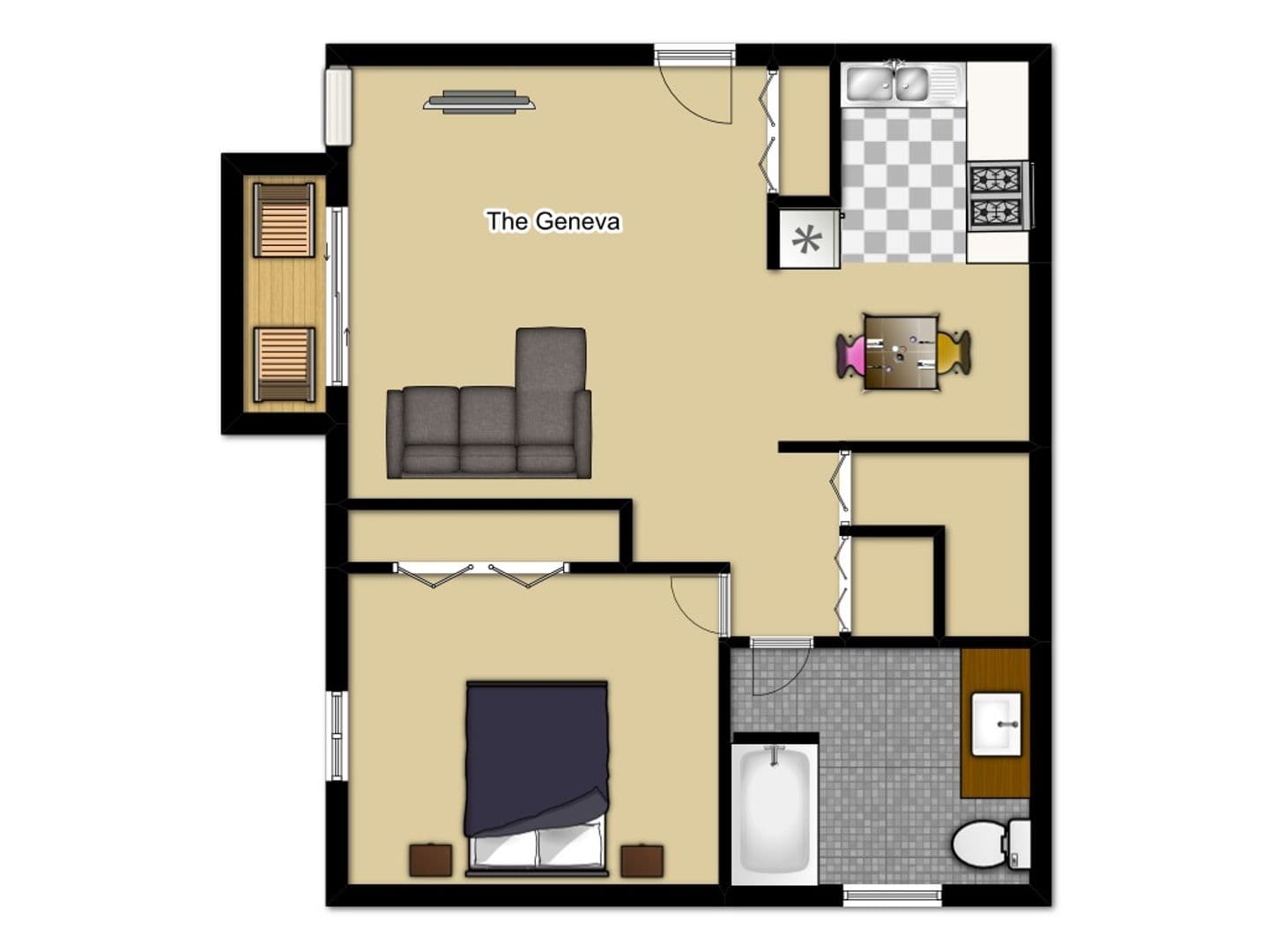 Haslett Apartment: 5984 Bois Ile Drive