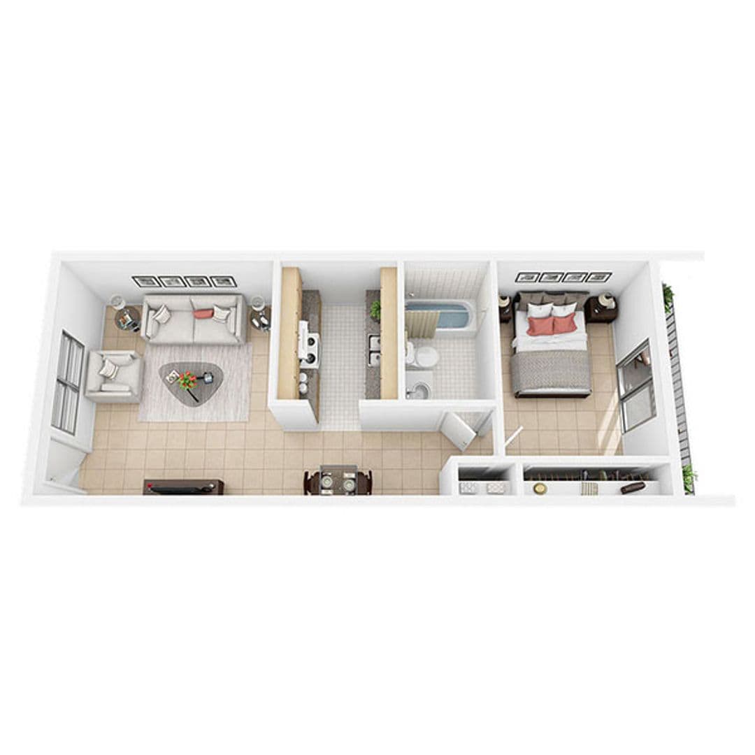 Miami Apartment: 1401 North West 103rd Street