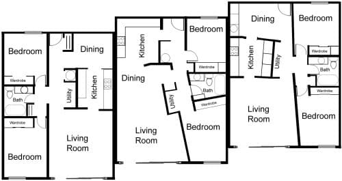 Lynden Apartment: La Villa Drive, 1412 Liberty St, 1414 Liberty St, 14th St