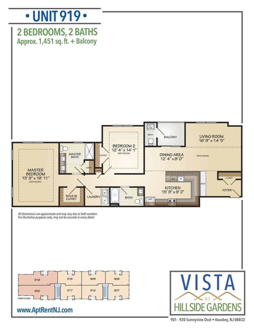 Keasbey Apartment: 1200 Sunnyview Oval