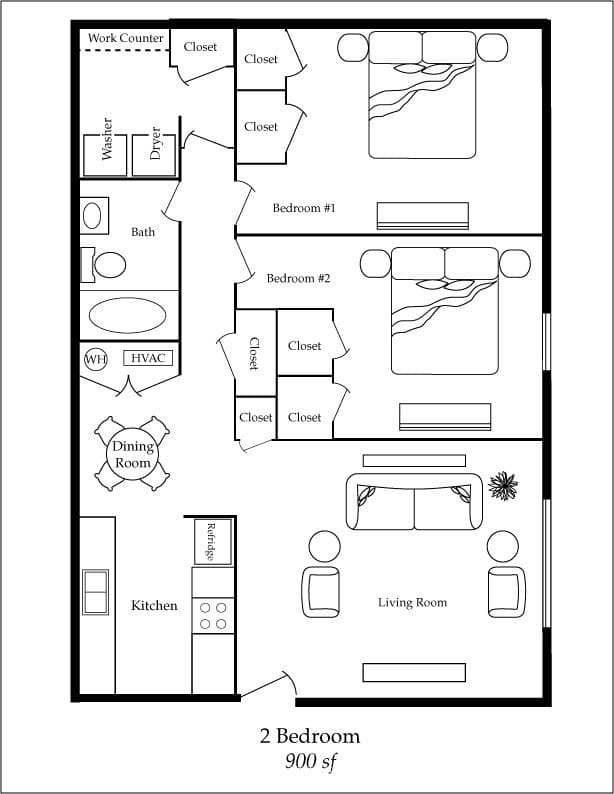 Savannah Apartment: 10612 Middleground Rd