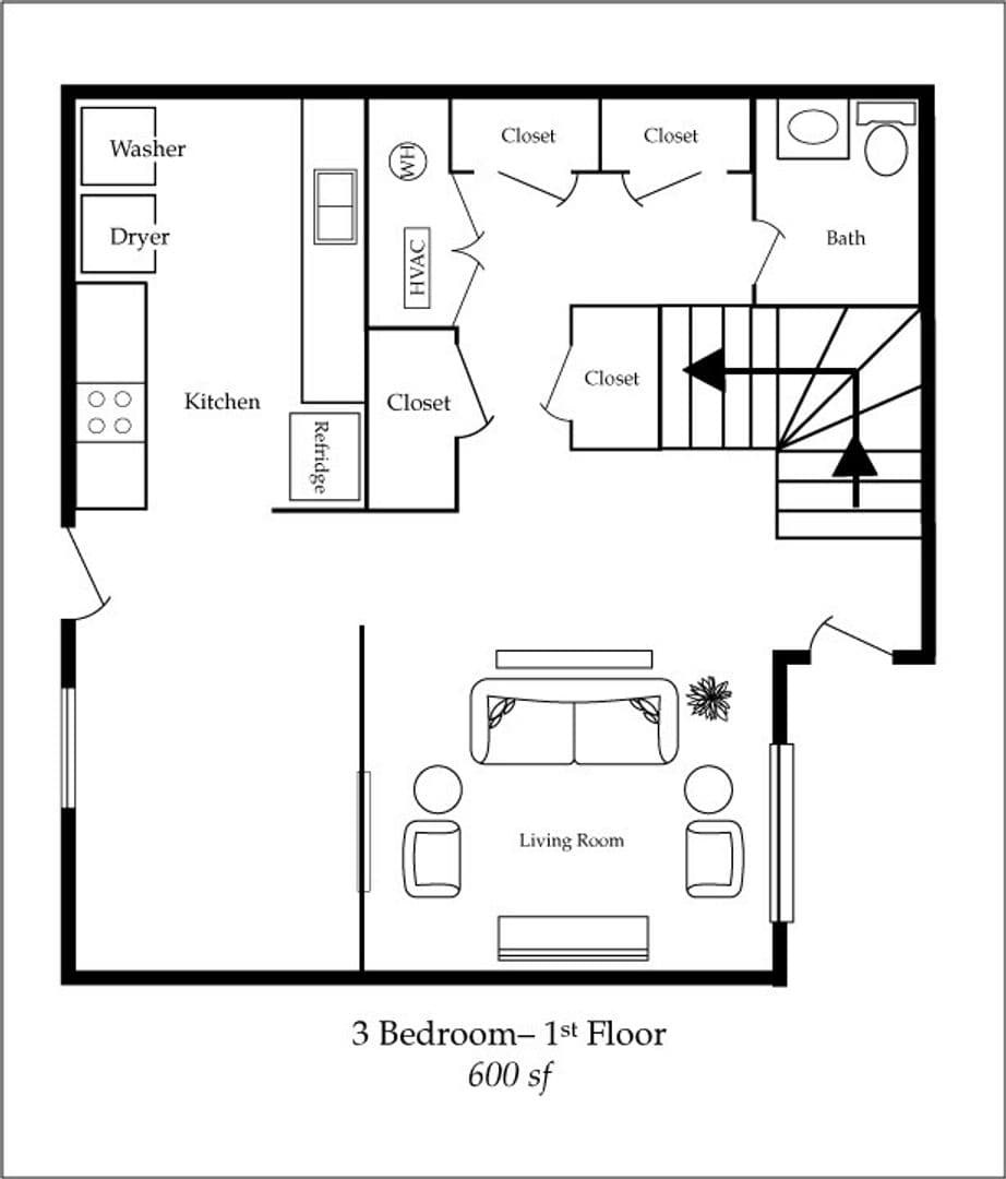 Savannah Apartment: 10612 Middleground Rd