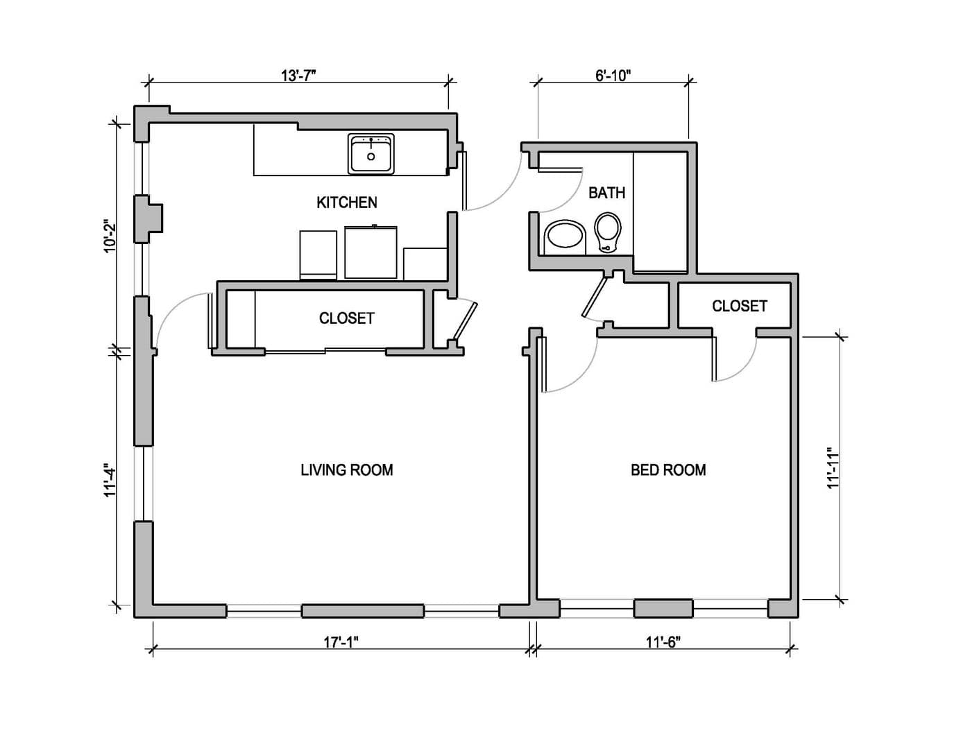 Los Angeles Apartment: 801 S Gramercy Drive