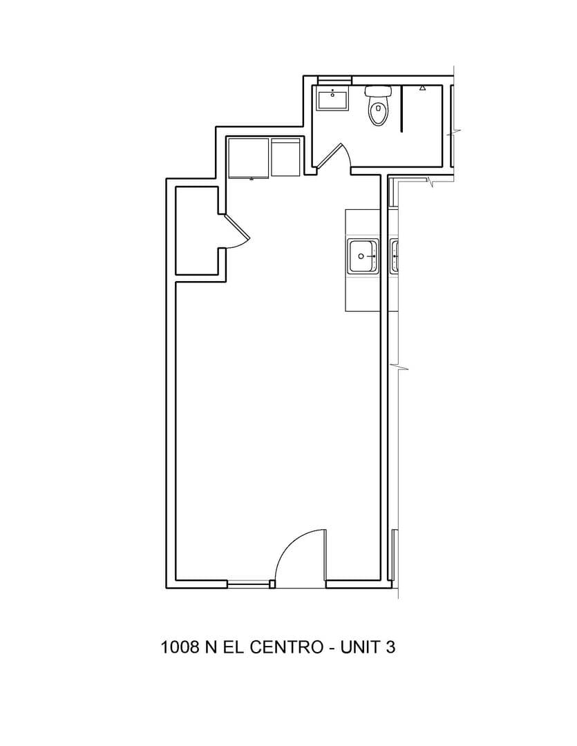 Los Angeles Apartment: 1006 N El Centro Avenue