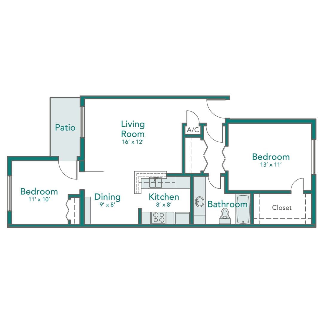 Houston Apartment: 10950 Westbrae Parkway
