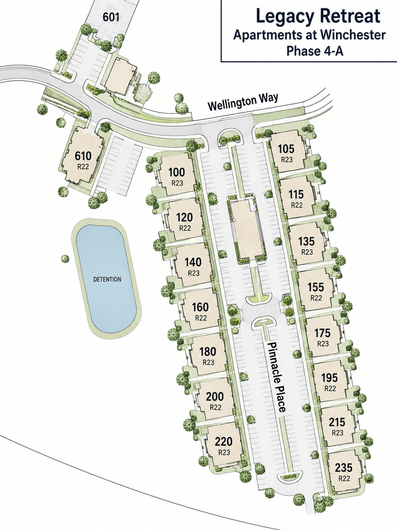 Winchester Apartment: 115 Pinnacle Place