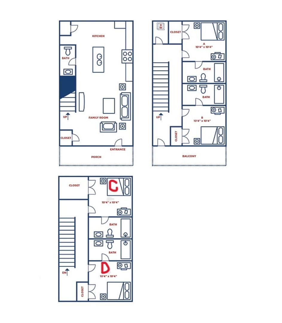 Tallahassee Apartment: 721 W. Lafayette st