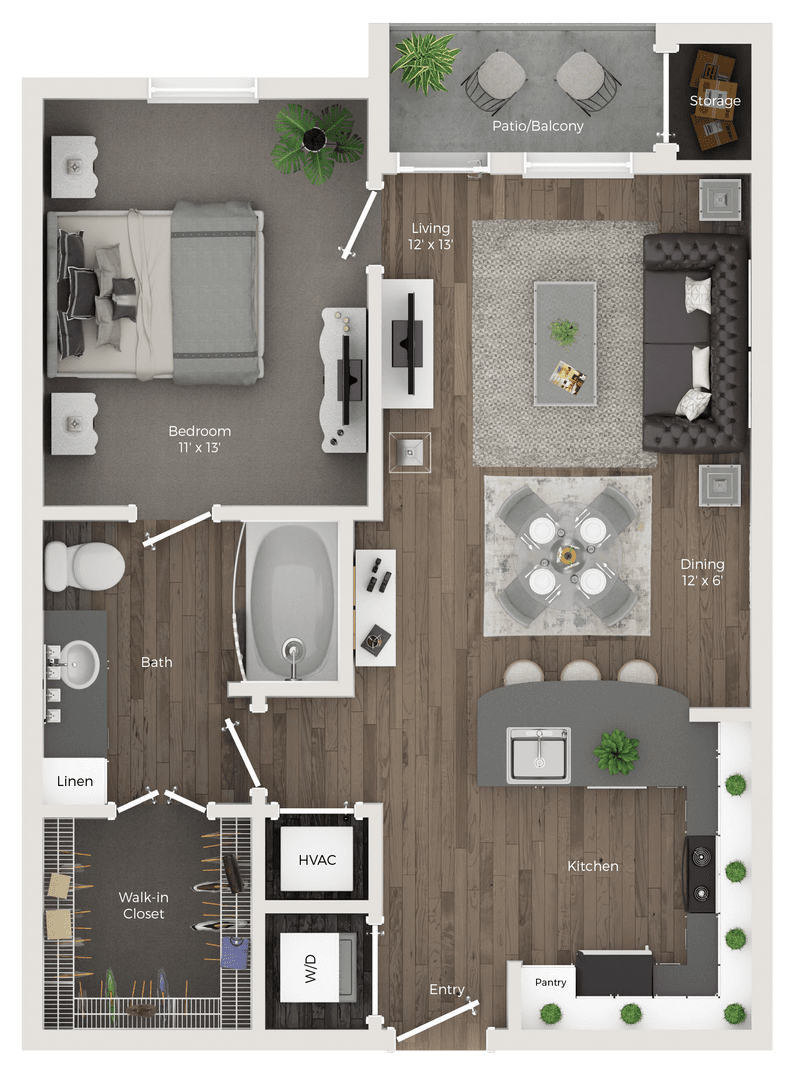 New Braunfels Apartment: 614 Central Pkwy