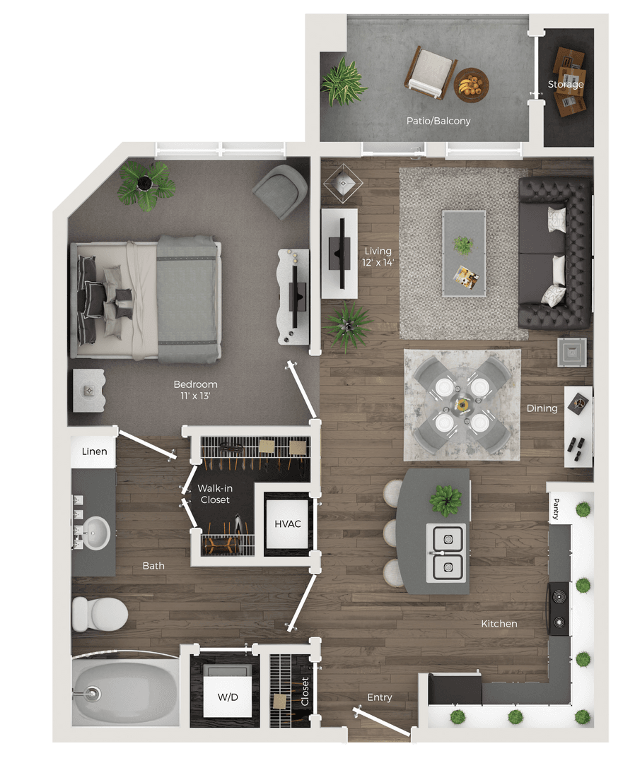 New Braunfels Apartment: 614 Central Pkwy