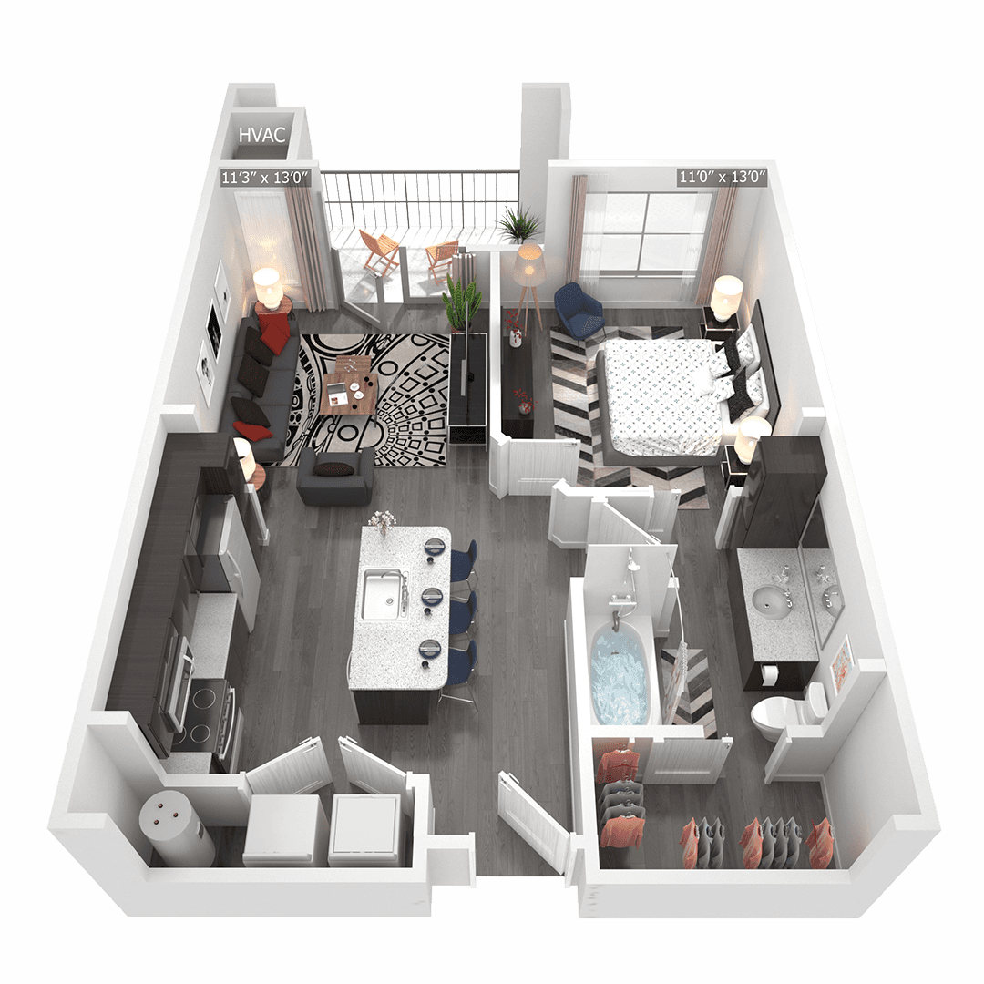 San Antonio Apartment: 7139 Wurzbach Rd.