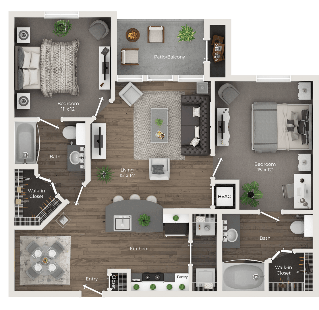 New Braunfels Apartment: 614 Central Pkwy