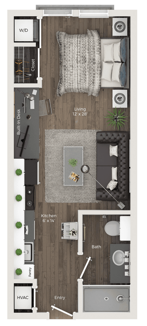 New Braunfels Apartment: 614 Central Pkwy