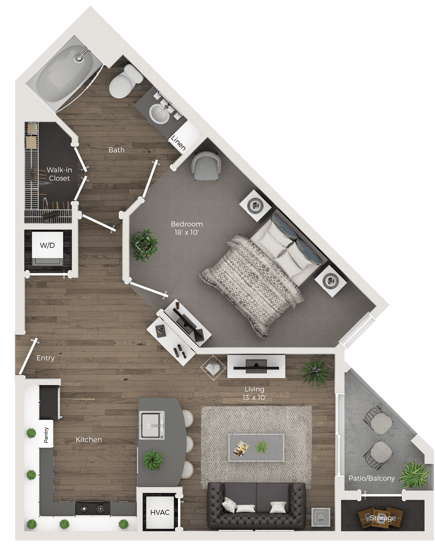 New Braunfels Apartment: 614 Central Pkwy