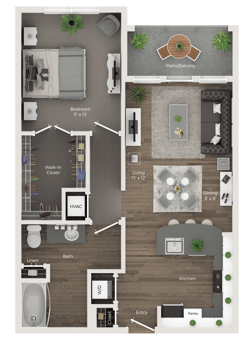 New Braunfels Apartment: 614 Central Pkwy