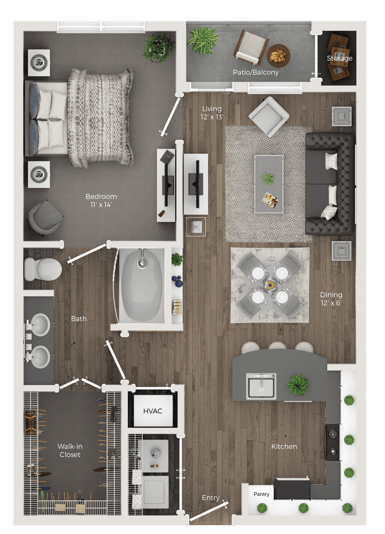 New Braunfels Apartment: 614 Central Pkwy