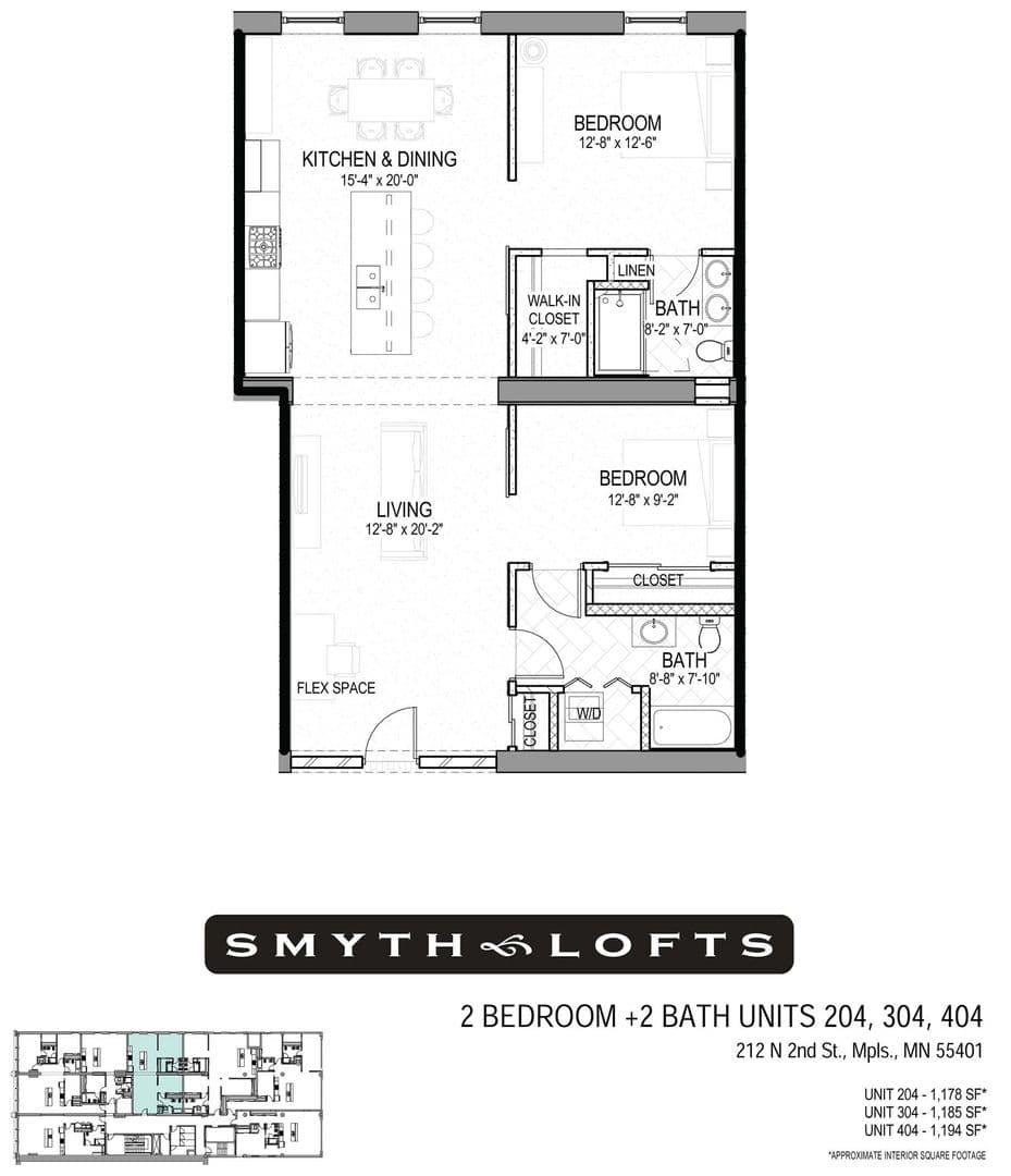 Minneapolis Apartment: 212 North Second Street