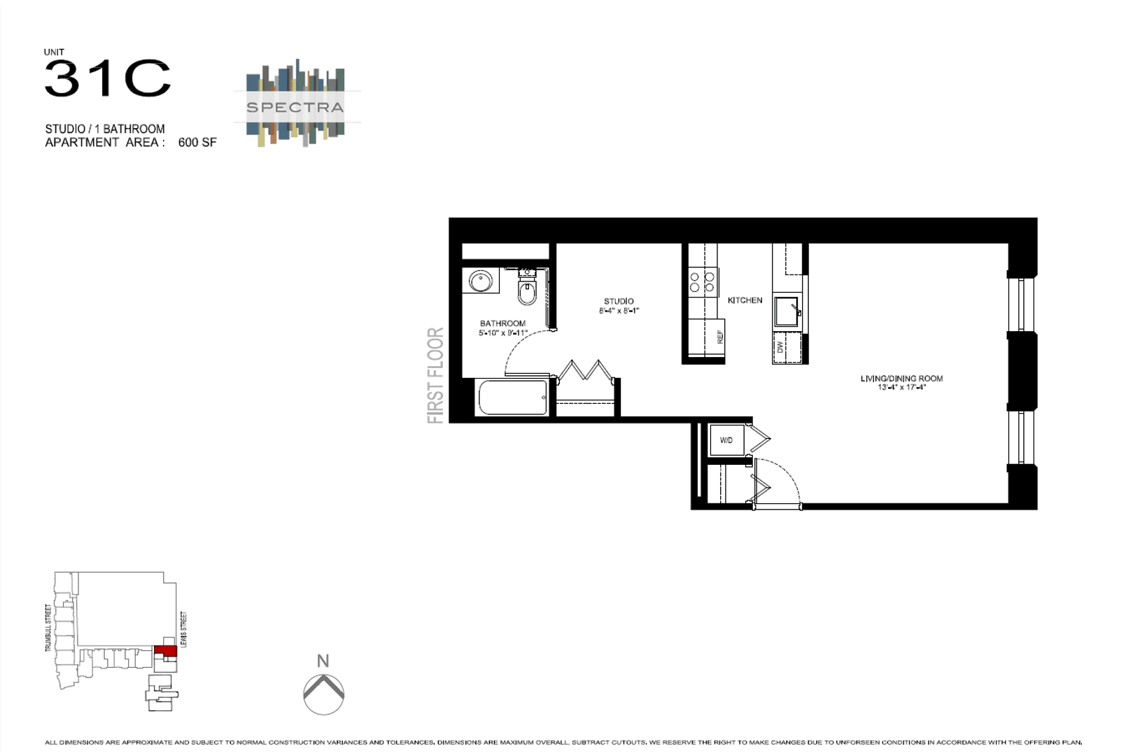 Hartford Apartment: 100 Trumbull St, 41 Lewis St, 25-27 Lewis St, 31-33 Lewis St