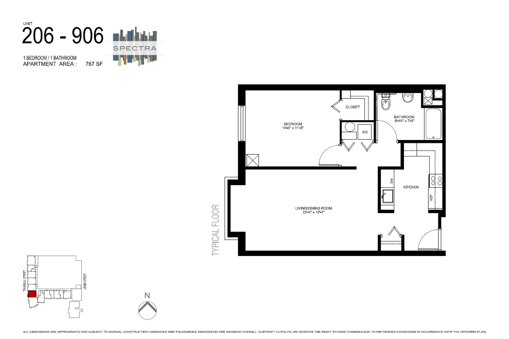 Hartford Apartment: 100 Trumbull St, 41 Lewis St, 25-27 Lewis St, 31-33 Lewis St