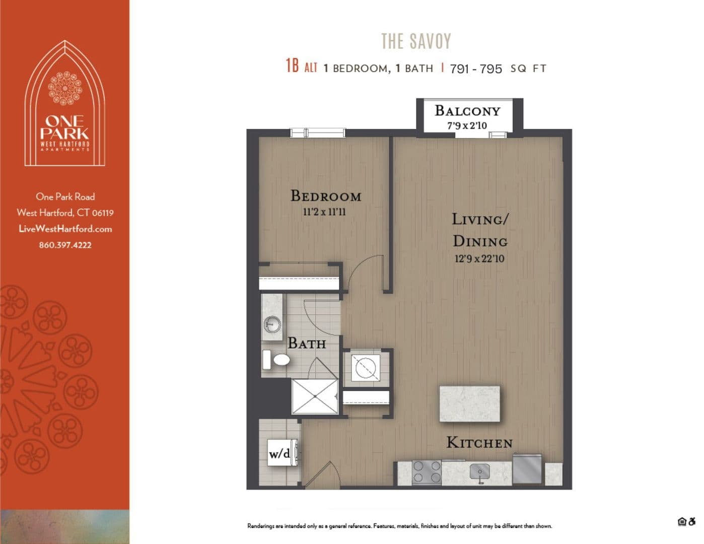 West Hartford Apartment: 1 Park Rd