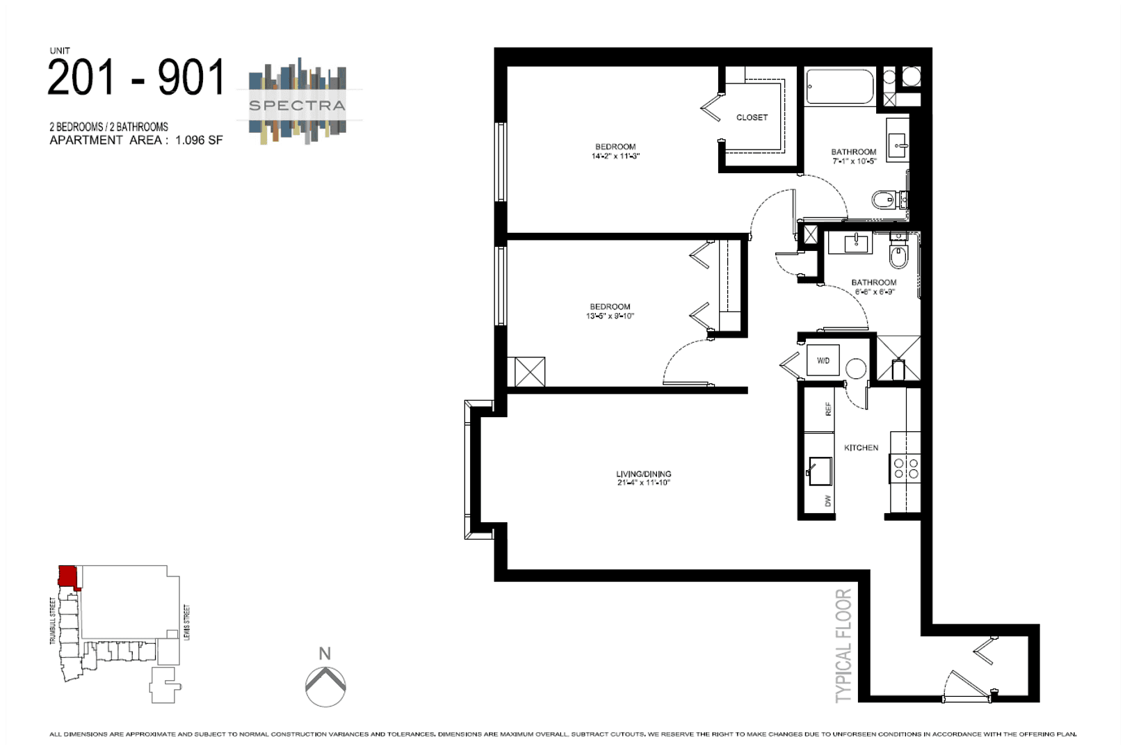 Hartford Apartment: 100 Trumbull St, 41 Lewis St, 25-27 Lewis St, 31-33 Lewis St