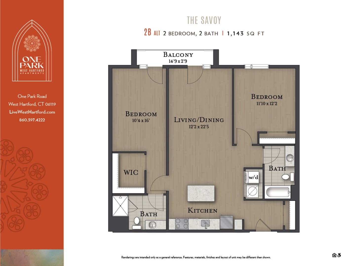 West Hartford Apartment: 1 Park Rd