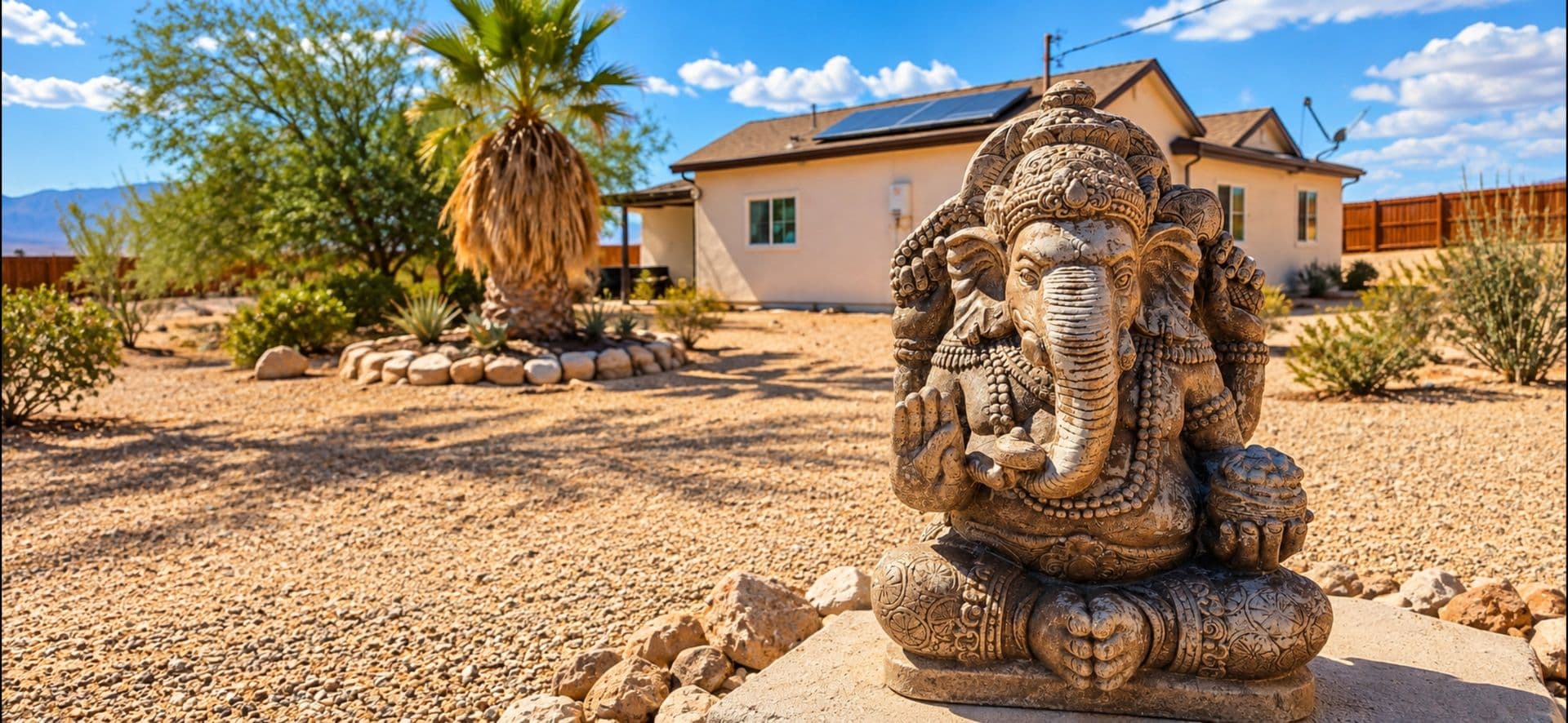 Twentynine Palms House: 2300 Bullion Mtn Rd.    (0528)