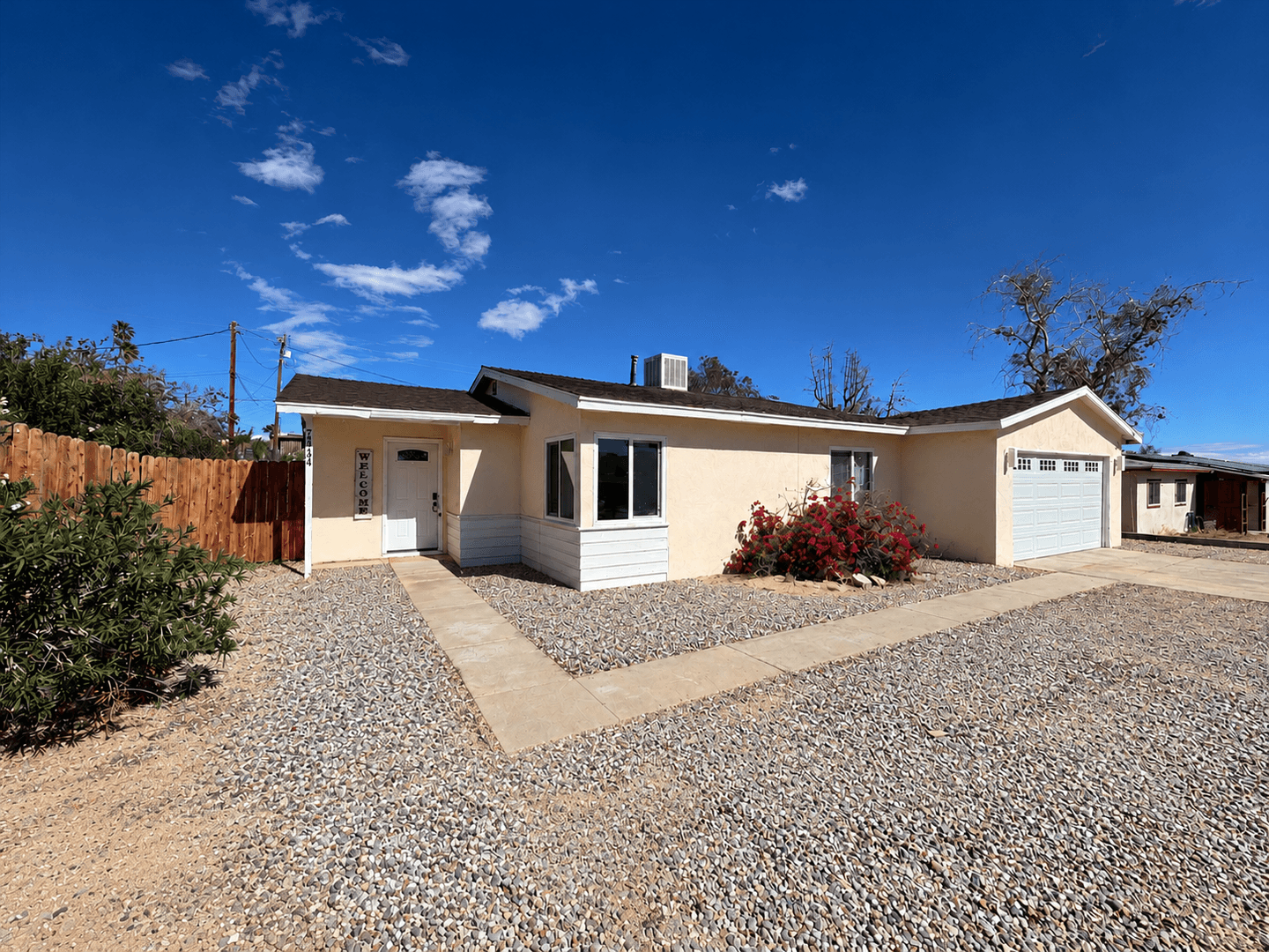 Twentynine Palms House: 73144 Sun Valley Dr.