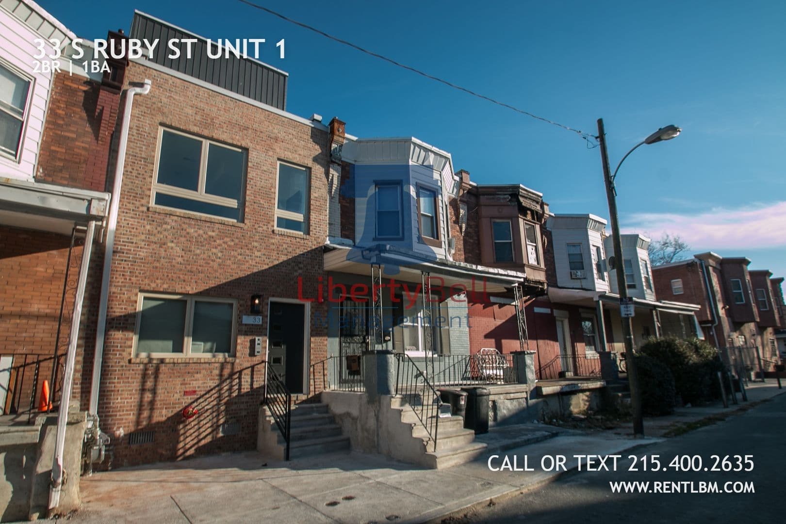 PHILADELPHIA Apartment: 33 S RUBY ST