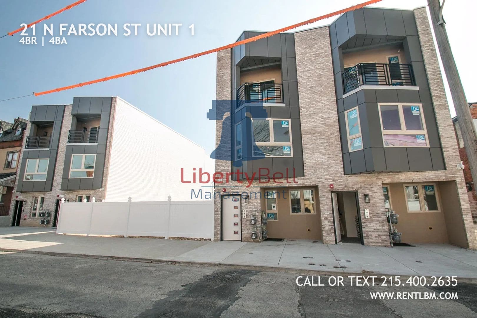 PHILADELPHIA Apartment: 21 N FARSON ST