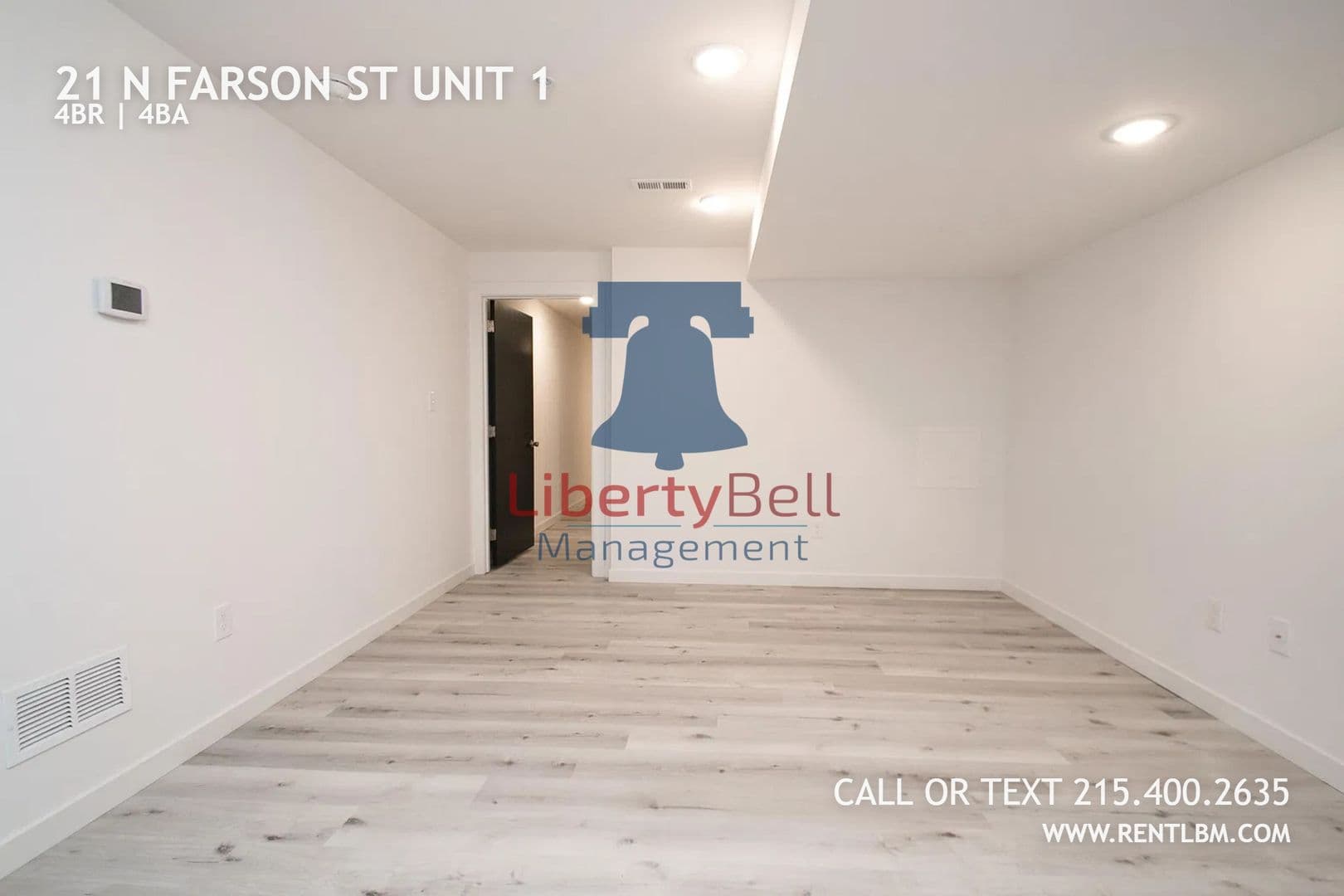 PHILADELPHIA Apartment: 21 N FARSON ST