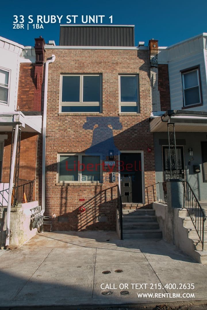 PHILADELPHIA Apartment: 33 S RUBY ST
