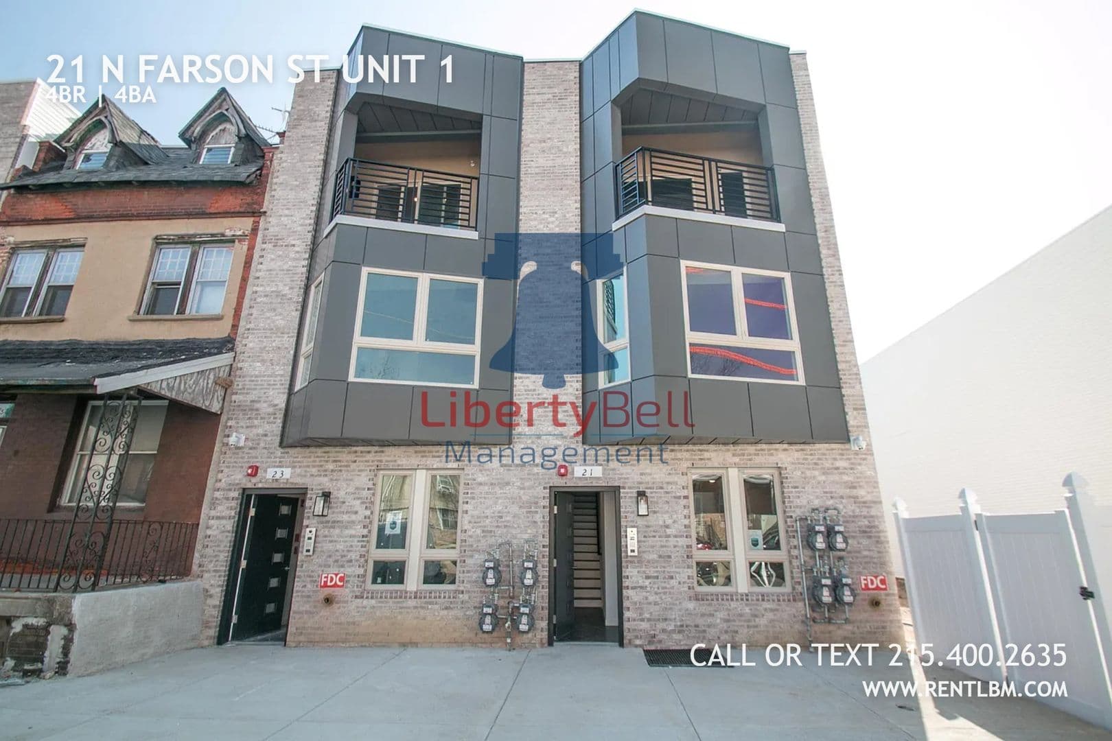 PHILADELPHIA Apartment: 21 N FARSON ST