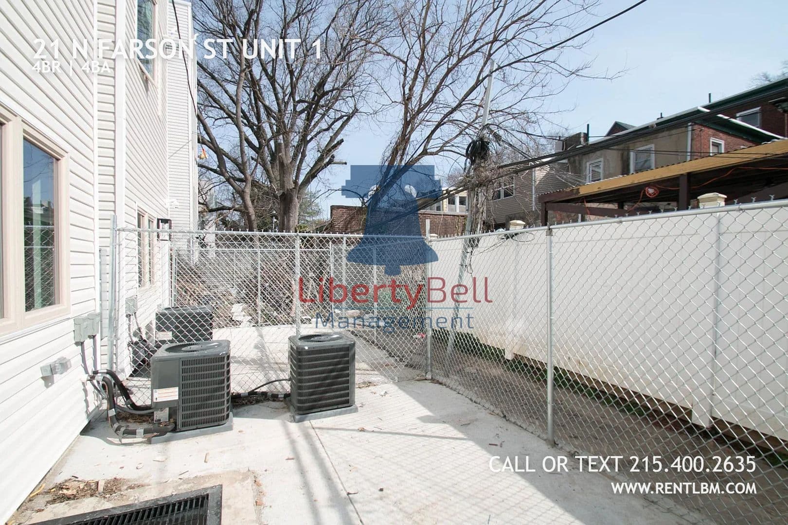PHILADELPHIA Apartment: 21 N FARSON ST
