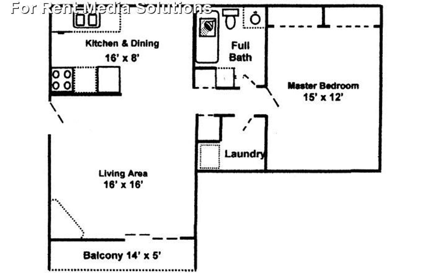 Lincoln Apartment: 901 Roanoke Ct #26