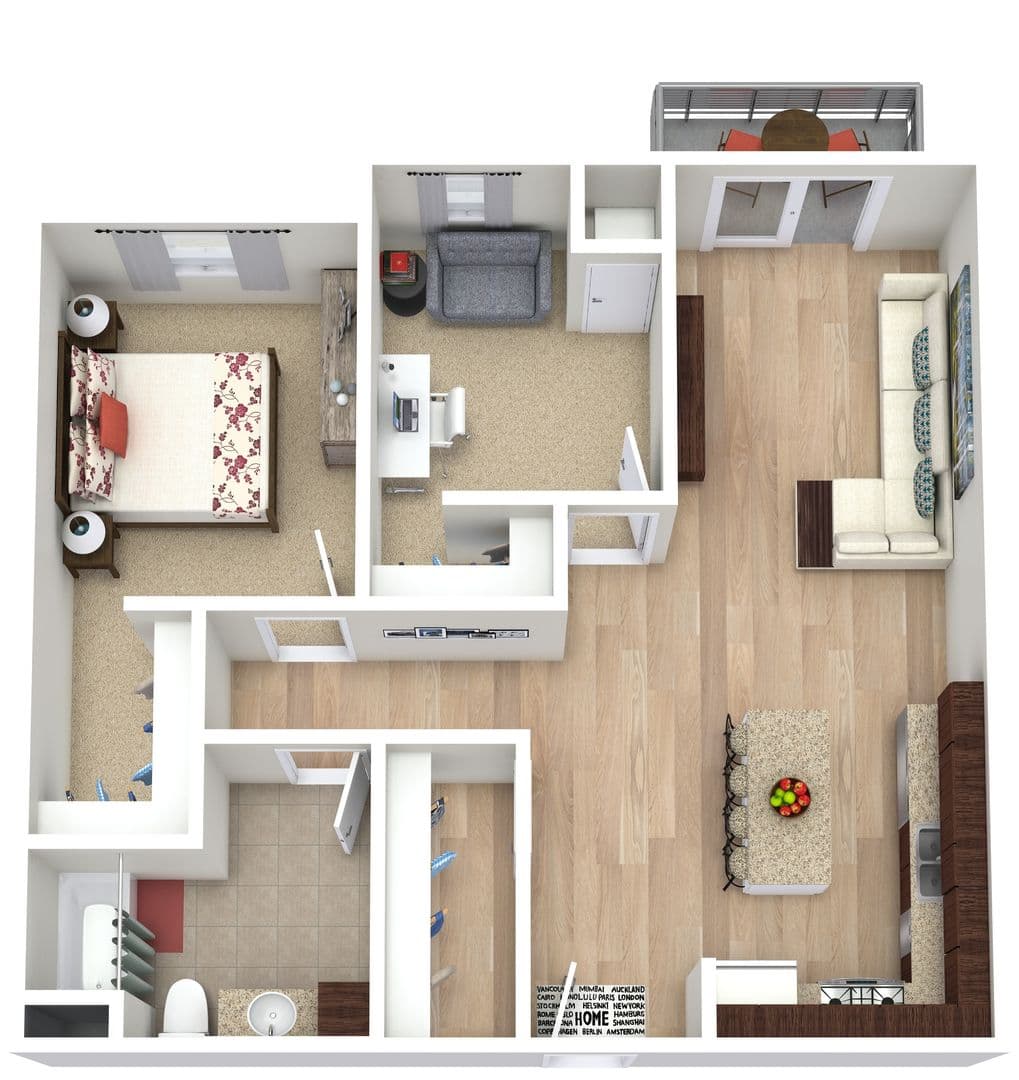 Bursville Apartment: 14545 Grand Avenue