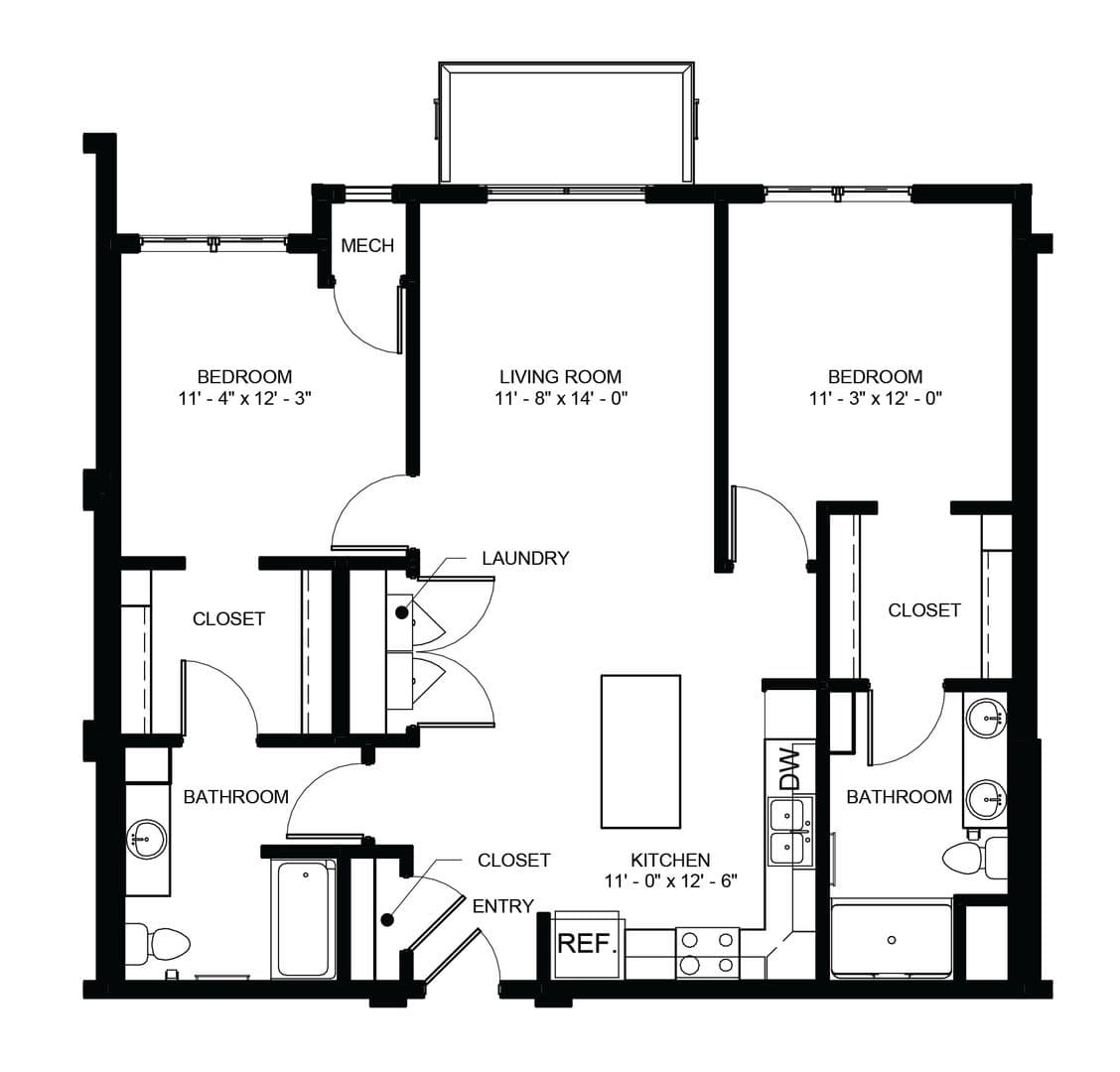 Bursville Apartment: 14545 Grand Avenue
