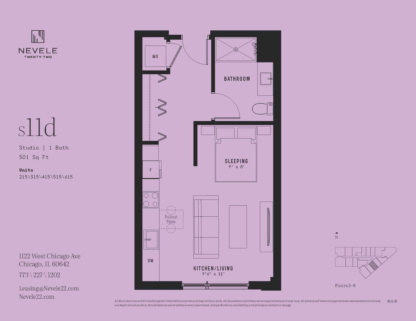 Chicago Apartment: 1122 W. Chicago Avenue