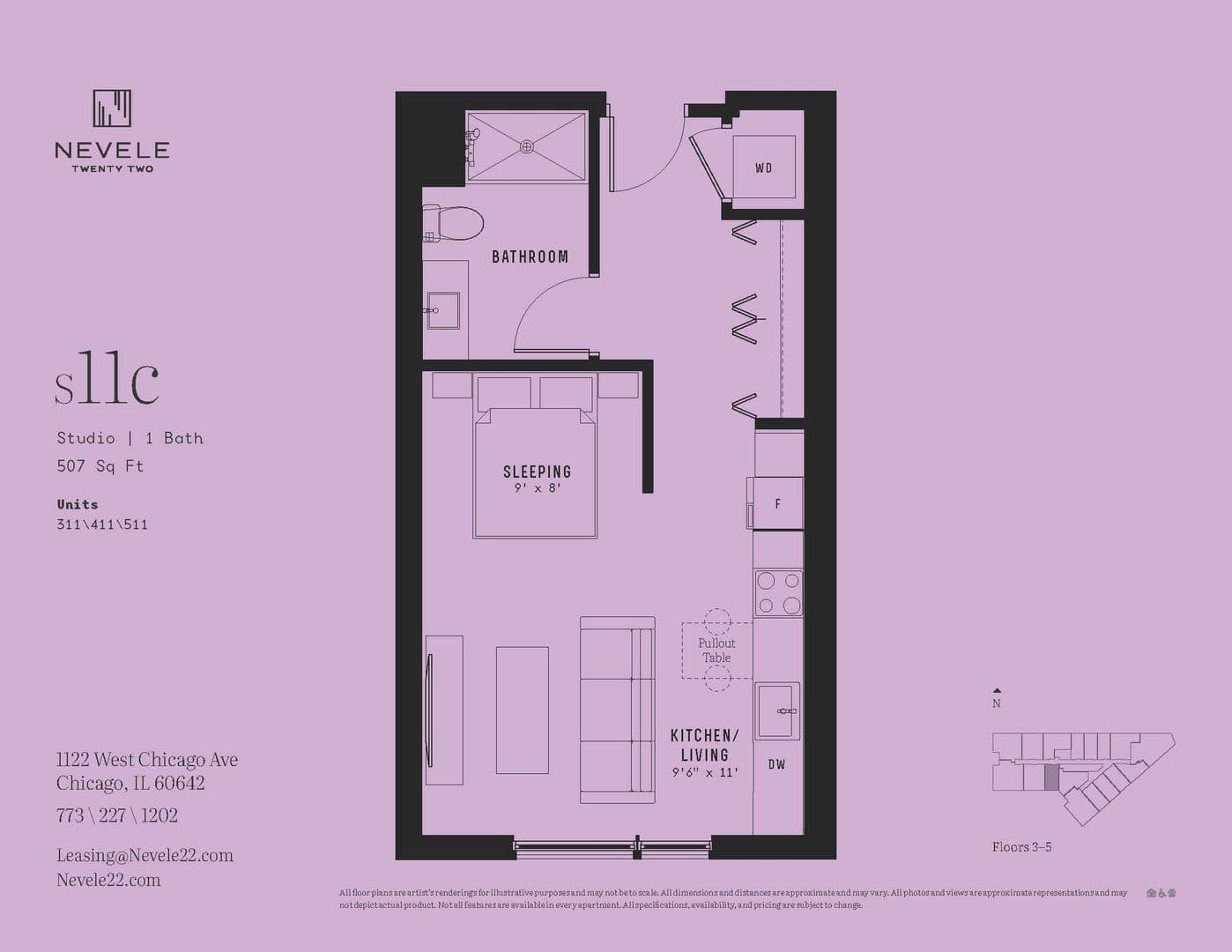 Chicago Apartment: 1122 W. Chicago Avenue