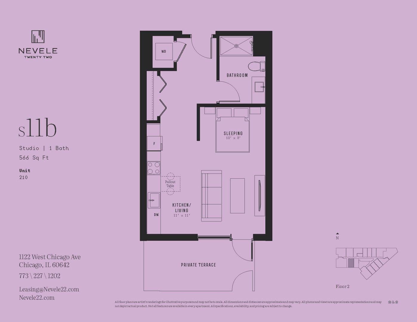 Chicago Apartment: 1122 W. Chicago Avenue